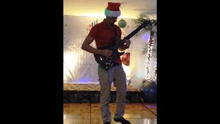 The Origin Of Species (Scale The Summit) Live Guitar Cover Christmas Party 2013