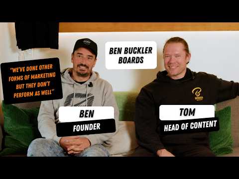 Ben Buckler Boards video testimonial for Sydney video production company Viewix