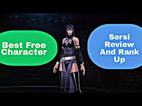 Sersi Best Free Character | Sersi Skill Review And important information - Marvel Future Fight