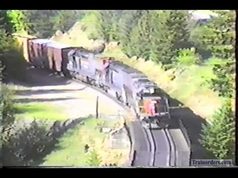 Classic Railroad Series 586 - SP WB at Heather, OR June 1989