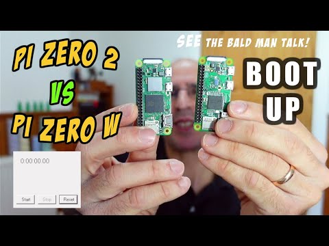 Pi Zero 2 vs Pi Zero W - Boot Time Comparison