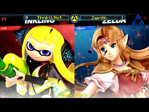 Zairith(Zelda) vs Hive(Inkling)  Arcade Legacy #29 SSBU  Winners rd 3