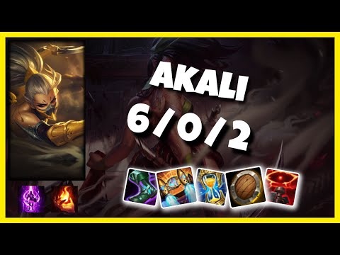 Akali vs Jayce 10.24 Top Lane S11 Challenger Gameplay (6/0/2) - KOREAN
