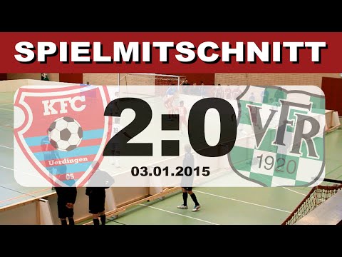 Spielmitschnitt: KFC Uerdingen - VfR Fischeln II (03.01.2015)