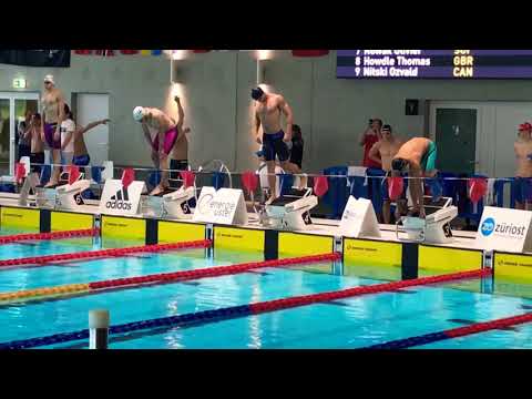 IMU Uster 2018 - 50 fly - Ben Proud, Thomas