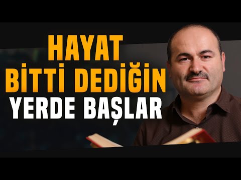 Hayat Bitti Dediğin Yerde Başlar - Ahirete İmanın Faydaları | Said Şaşmaz