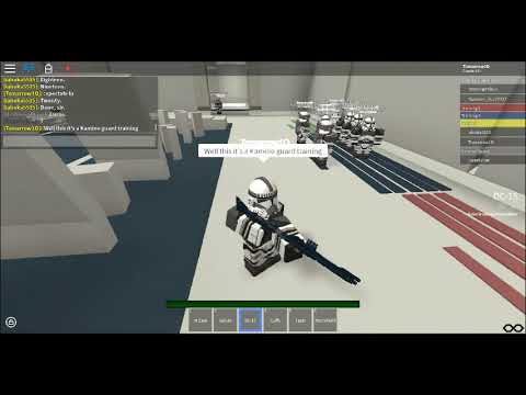 Kamino Guard Training!