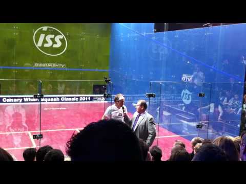 ISS Canary Wharf Squash Classic Round 1 - Barrington vs Karwalski 5.MOV