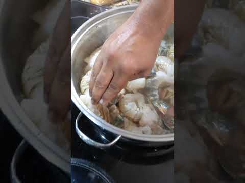 From Look here look here production, super colossal shrimp.