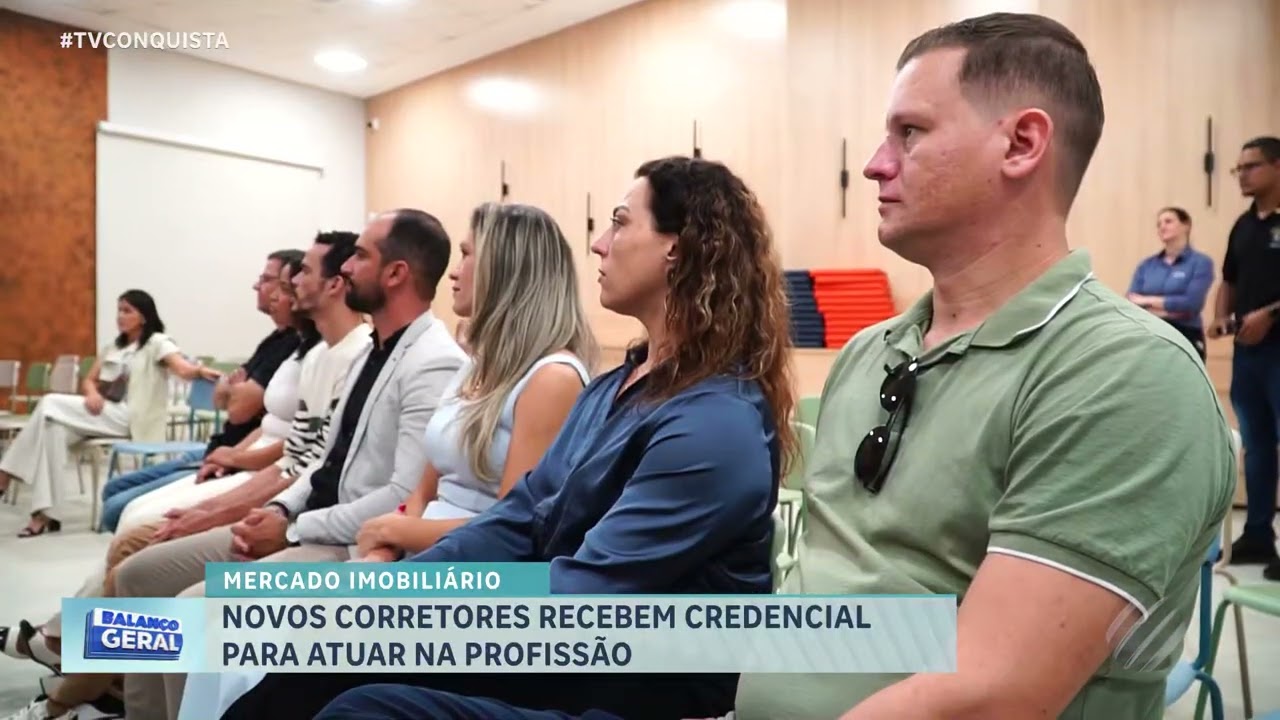 Novos corretores recebem registro do CRECI em Lucas do Rio Verde