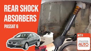 Youtube thumbnail of video "How to replace the rear shock absorbers Passat 6 ➿"
