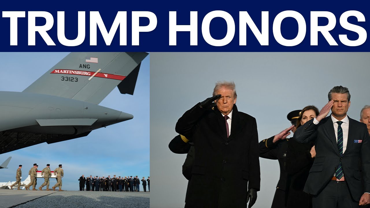 Trump & Hegseth witness dignified transfer