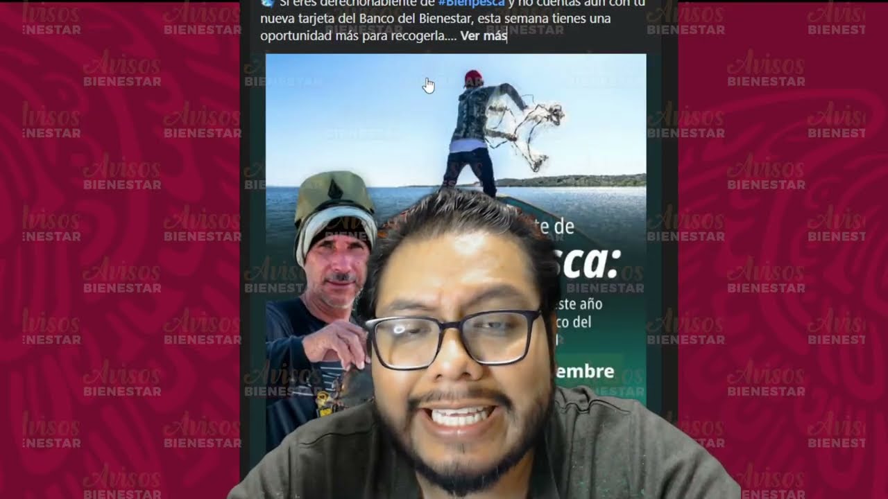 NO FUISTE X TU TARJETA!  de bienpesca aun tiene oportunidad de ir por ella y recibir tus 8 mil pesos