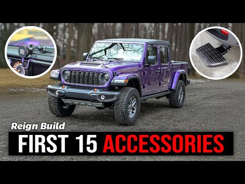 First 15 Must Have Accessories for Your New Jeep