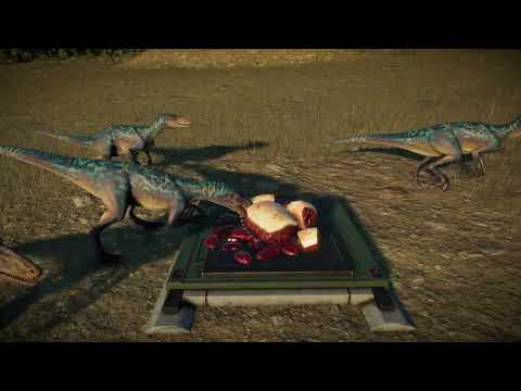 NEW! Unique Australovenator Animations - JWE 2