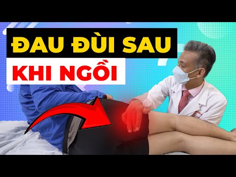 Đau Nhức Khi Ngồi Xuống? Cảnh Báo Rách Cơ Ụ Ngồi - Giải Pháp Chữa Trị