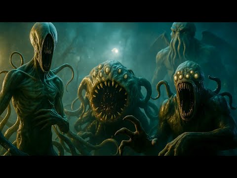 8 BRUTAL Cosmic Monsters of Cthulhu Mythos - HP Lovecraft's