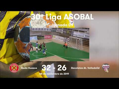 LIGA ASOBAL J09: Bada Huesca - Recoletas At. Valladolid 32-26