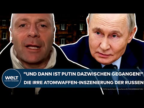 UKRAINE-KRIEG: "Und dann ist Putin dazwischen gegangen!" Die irre Atomwaffen-Inszenierung der Russen