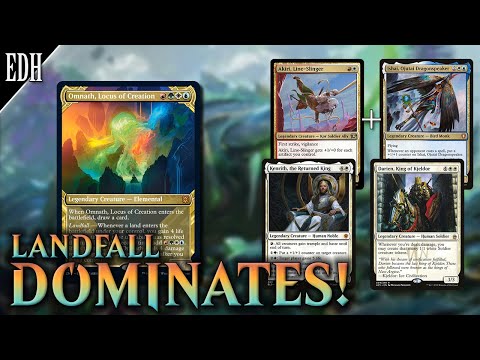 Omnath Locus of Creation vs Darien Kenrith Akiri & Ishai | Commander EDH gameplay | eedi H tribalkai