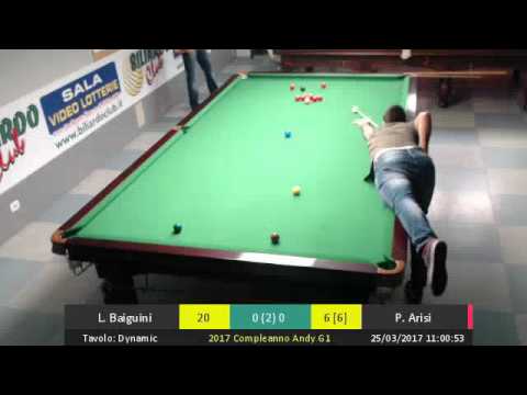 Torneo Compleanno Andy G1 - Baiguini vs Arisi - 2017/03