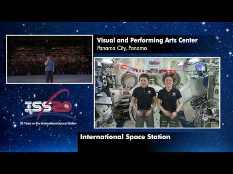 Expedition 61 Inflight Event with International School Of Panama