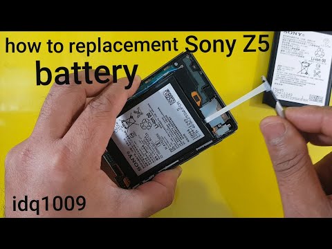 how to replacement Sony Z5 battery complete guidelines 100% esay idq1009.offical
