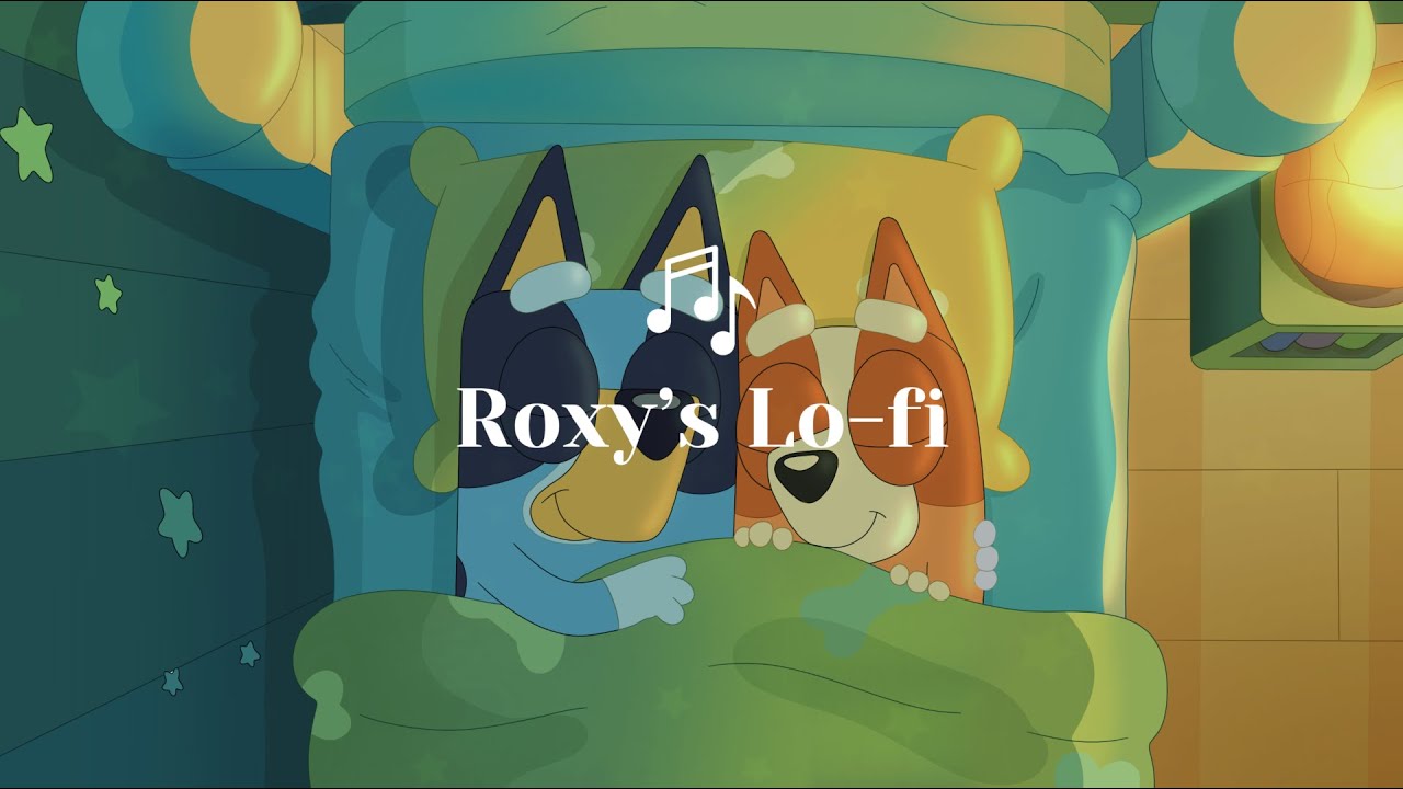 Sweet Dreams with Bluey and Bingo: Lofi Background Music for Bedtime