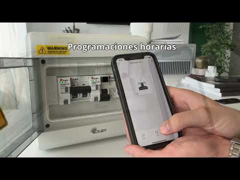 Auxiliar para la reconexión remota de interruptores diferenciales e interruptores magnetotérmicos automáticos accesoriables. CID-REARME-ACC-WIFI