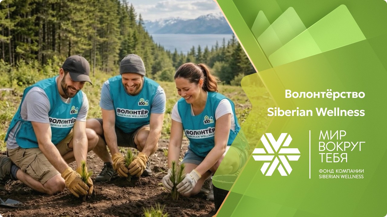 Кто такой волонтер Siberian Wellness?