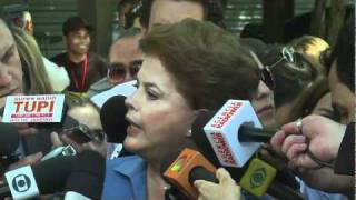 Dilma recebe apoio dos petroleiros