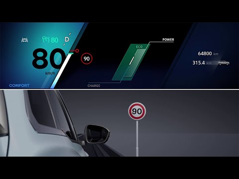 snelheidswaarschuwing met verkeersbordherkenning - Espace full hybrid E-Tech 