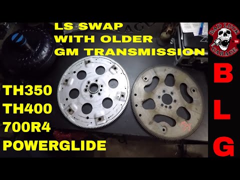 LS SWAP WITH OLDER GM TRANSMISSION