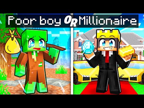 Minecraft: From Poor Boy to Millionaire!