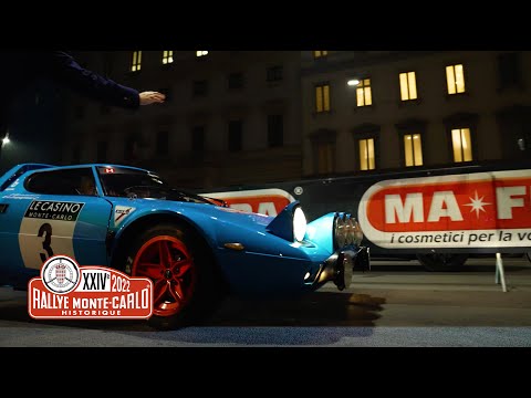 Rallye Montecarlo Historique 2022 – Milano Departure