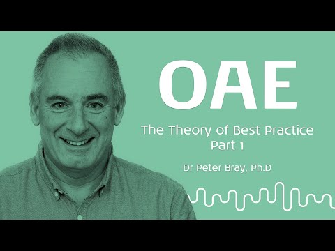 OAEs: The difference between TEOAE, DPOAE and SFOAE (Part 1/3)