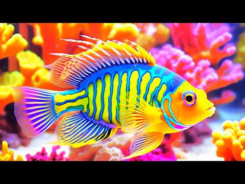 The Best 4K Aquarium - Dive Into The Mesmerizing Underwater Realm, Sea Jellyfish, Coral Reefs