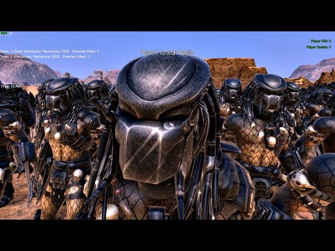 5,000 Predators vs 2,500 Giant Minotaurs - Ultimate Epic Battle Simulator UEBS