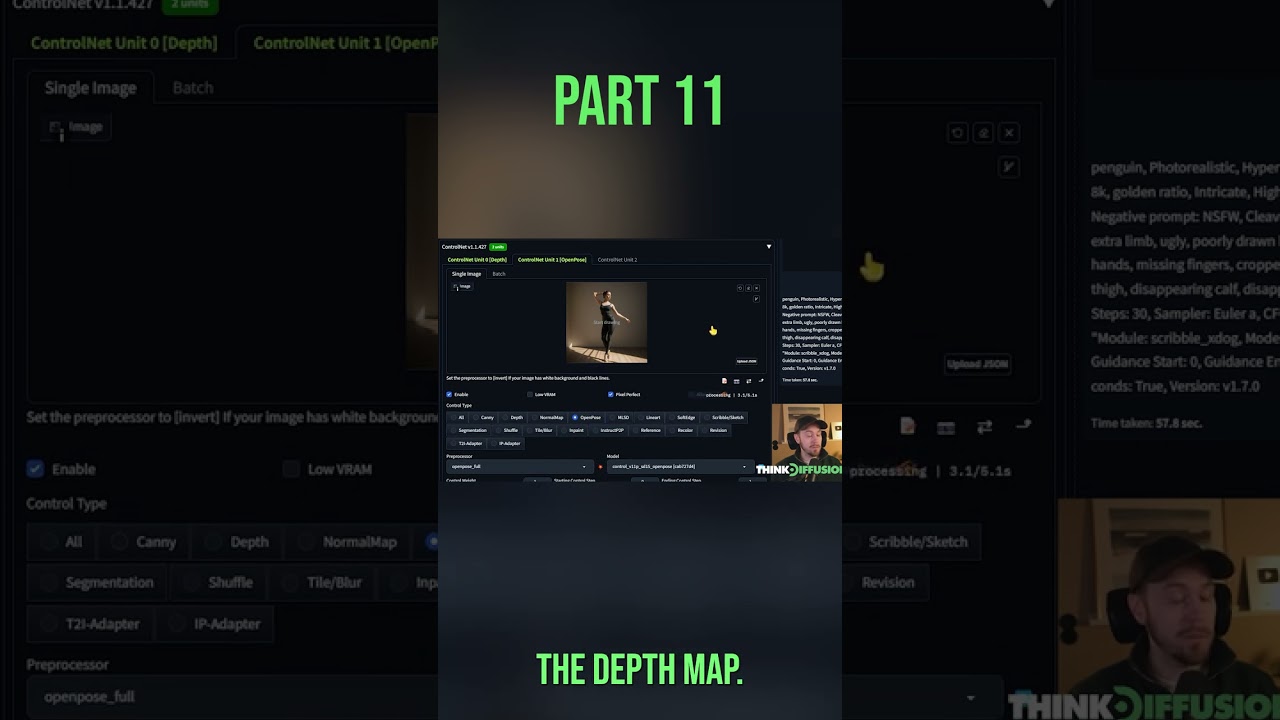 Stable Diffusion ControlNet tutorial by Sebastian Kamph #11