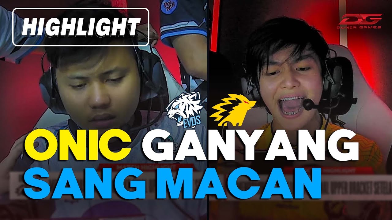 3-0! EVOS LEGENDS TURUN KE LOWER BRACKET | FULL HIGHLIGHT ONIC VS EVOS LEGENDS | MPL ID SEASON 11