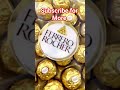 Ferrero Rocher Magic Golden Crunch Shorts ChocolateHeaven