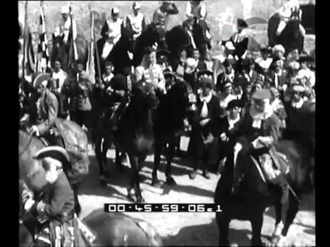 La rievocazione storica del Palio organizzata dall'Opera nazionale del dopolavoro di Cairo