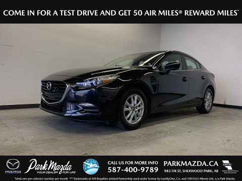 BLACK 2017 Mazda Mazda3  Review   - Park Mazda