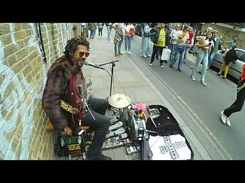 One Man Band Street Performance - Lewis Floyd Henry - London UK- 01/10/2023