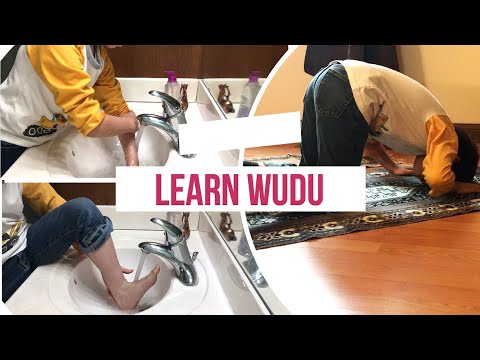 Learn Ablution (Wudu) for kids