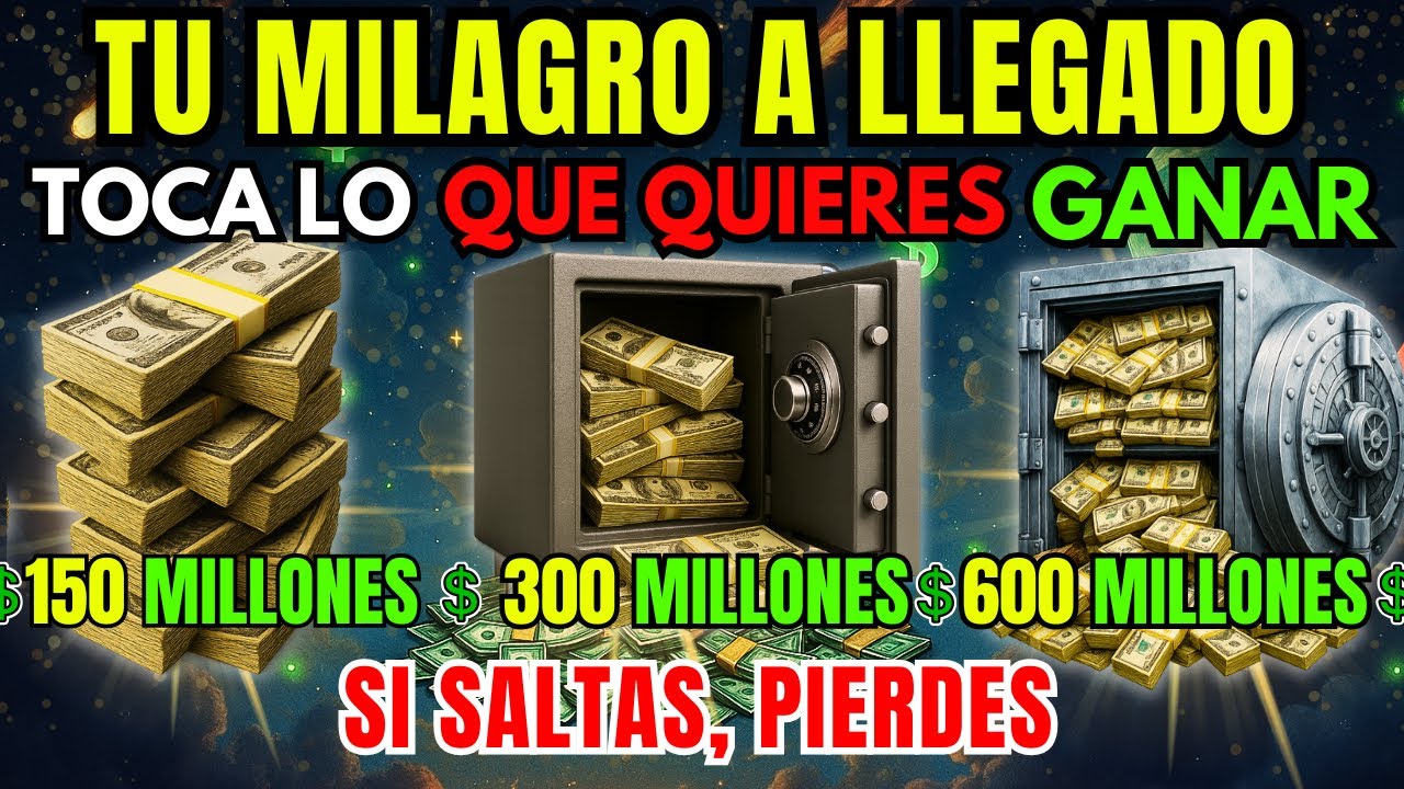 DIOS DICE: TU GRAN MILAGRO HA LLEGADO… RECIBIRÁS 600 MILLONES DE DÓLARES DESPUÉS DE ESTA ORACIÓN 🙏