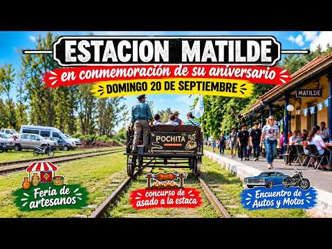 Aniversario de Estación Matilde Santa Fe #aniversario #santafe #moto #auto #asado #estacas #turismo