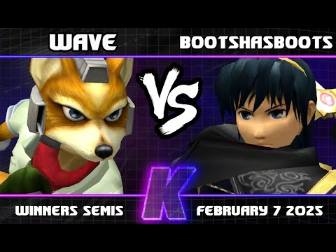 Kingston Kerfuffle 25 - Wave vs BootsHasBoots - Winners Semis SSBM