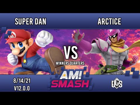 AM! Smash - Winners Quarters - Super Dan(Mario) Vs. Arctice(Captain Falcon)