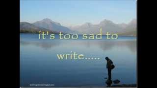 It Was Almost Like a Song by Ronnie Milsap (Lyric VIdeo)